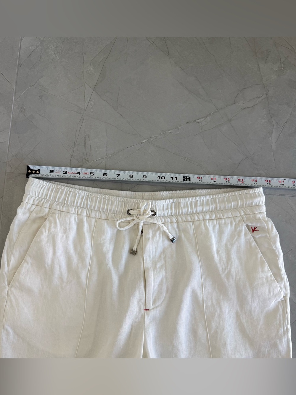 Isaia Drawstring Shorts - Picture 13 of 15